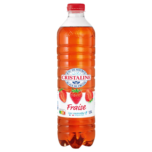 Cristaline Fraise Pack De 6 x 1,5L