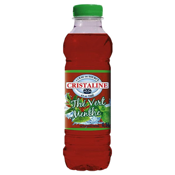 Cristaline Thé Vert Menthe Pack De 24 x 50CL
