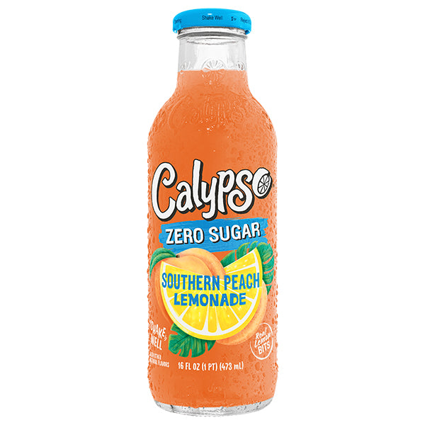 Calypso Southern Peach Zero Sugar Pack De 12 x 473ML