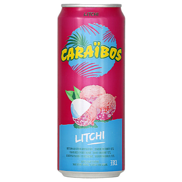 Caraibos Litchi Pack De 24 x 33CL
