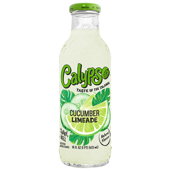 Calypso Cucumber Limeade Pack De 12 x 473ML