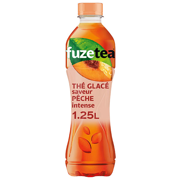 Fuze Tea Thé Glacé Pêche Pack De 6 x 1,25L