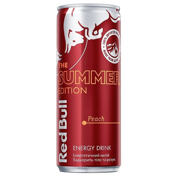 Red Bull Peach Edition Pack De 24 x 25CL