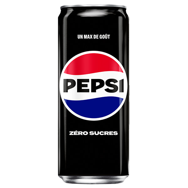 Pepsi Zéro Sucre Pack De 24 x 33CL