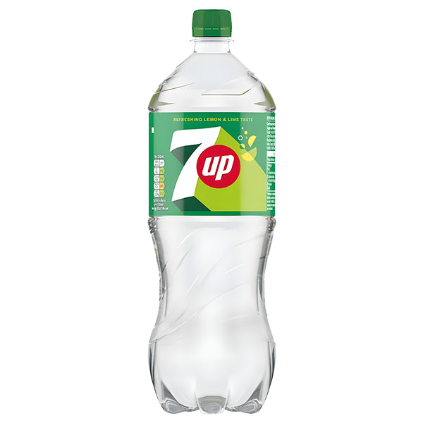 7UP Saveur Citron Vert et Citron Pack De 6 x 1,5L