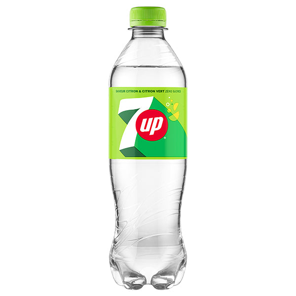 7UP Saveur Citron Vert et Citron Pack De 12 x 50CL