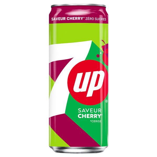 7UP Cherry Pack De 24 x 33CL
