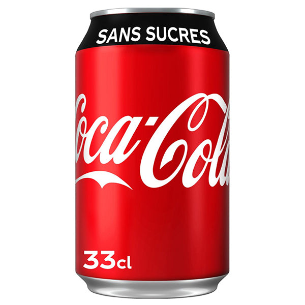 Coca Cola Sans Sucre (EU) Pack De 24 x 33CL